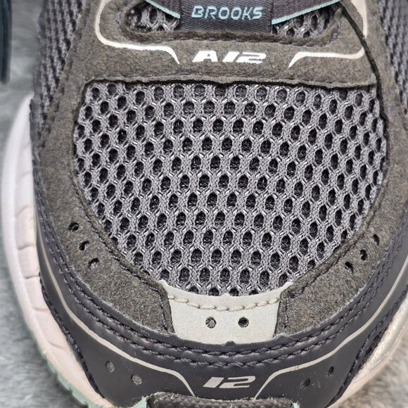 Brooks Addiction 12 Running Shoes Womens‎ 8 Gray Athletic 1201881B062 - Picture 5 of 16